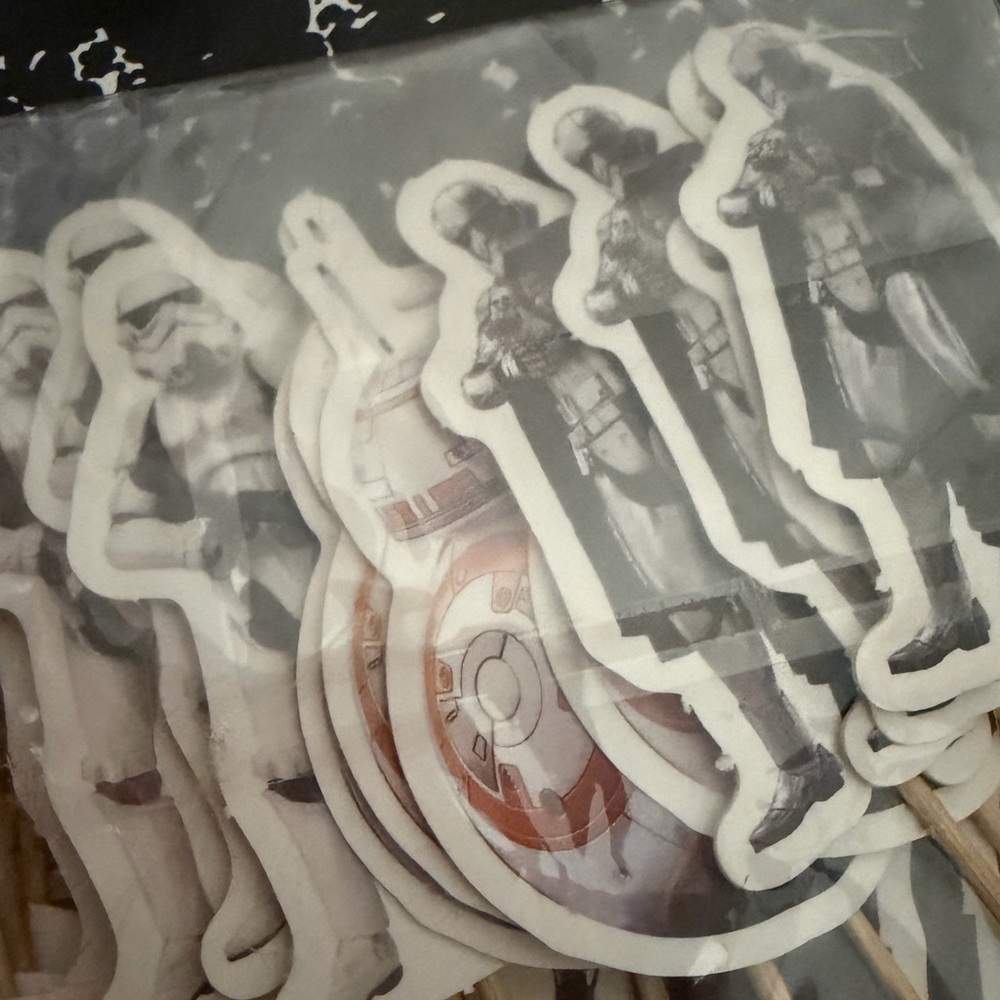 Star Wars cupcake toppers